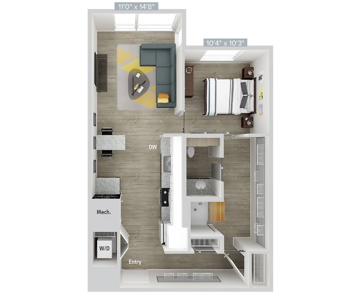 Apartment for rent at 2 Leighton St #2-463, Cambridge, MA 02141