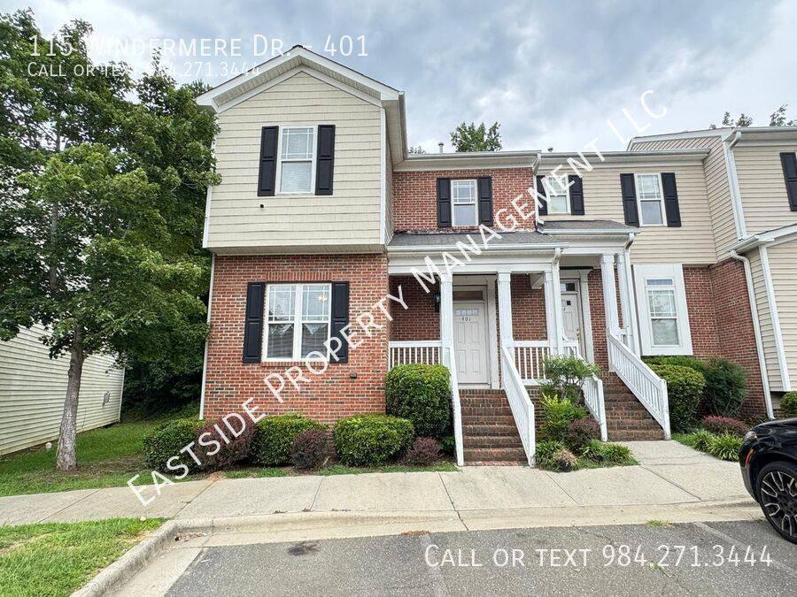 Townhouse for rent at 115 Windermere Dr #401, Durham, NC 27712