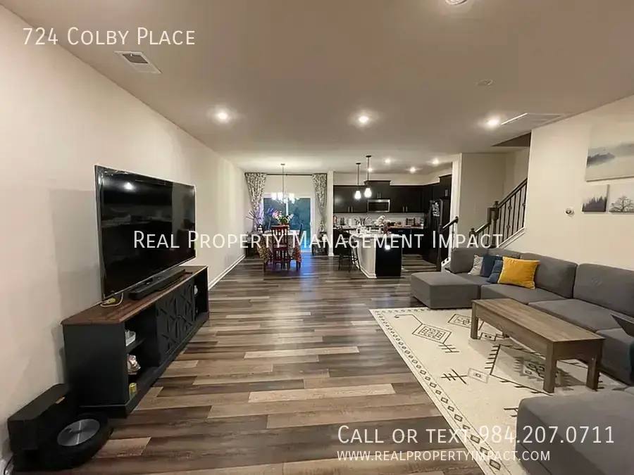 Townhouse for rent at 724 Colby Place, Durham, NC 27713