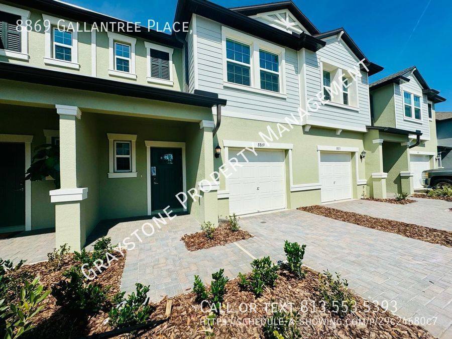 Townhouse for rent at 8869 Gallantree Place, Land O Lakes, FL 34637
