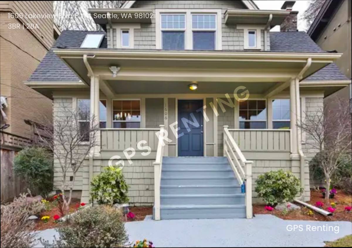 House for rent at 1606 Lakeview Blvd E, Seattle, WA 98102