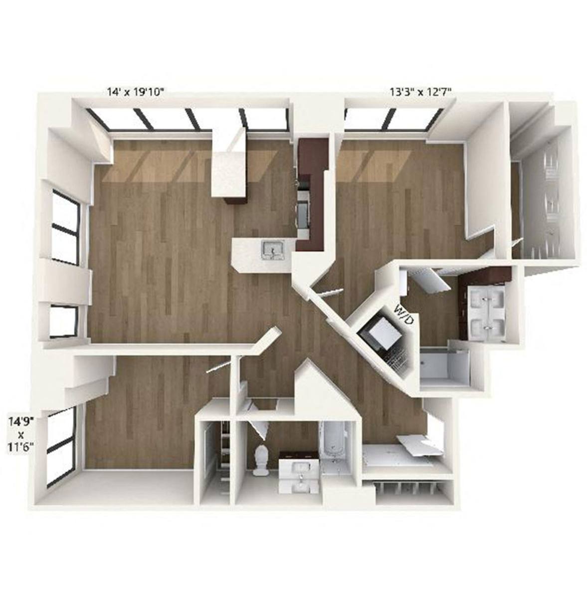 Apartment for rent at 45 Stuart St, Boston, MA 02116