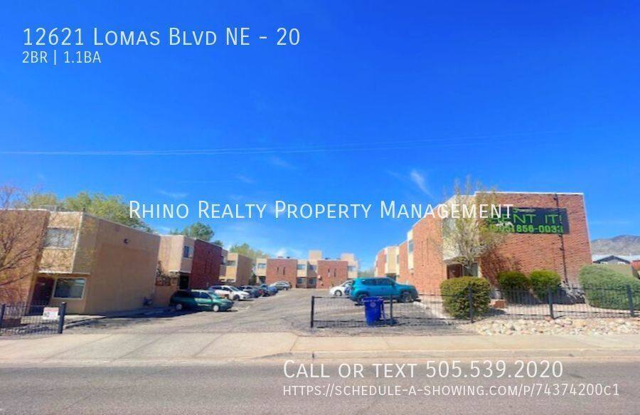 Apartment for rent at 12621 Lomas Blvd NE #20, Albuquerque, NM 87112