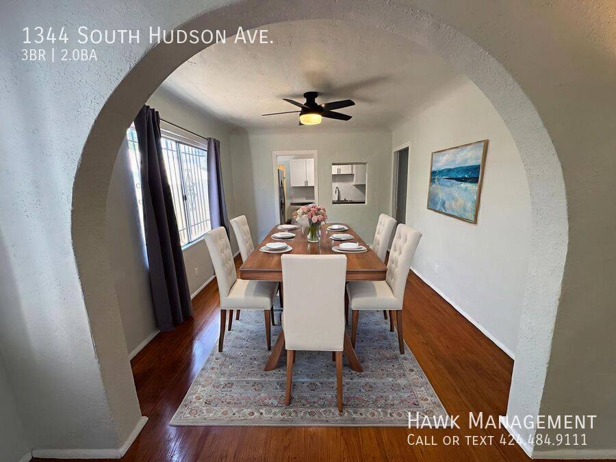 Apartment for rent at 1344 S Hudson Ave, Los Angeles, CA 90019