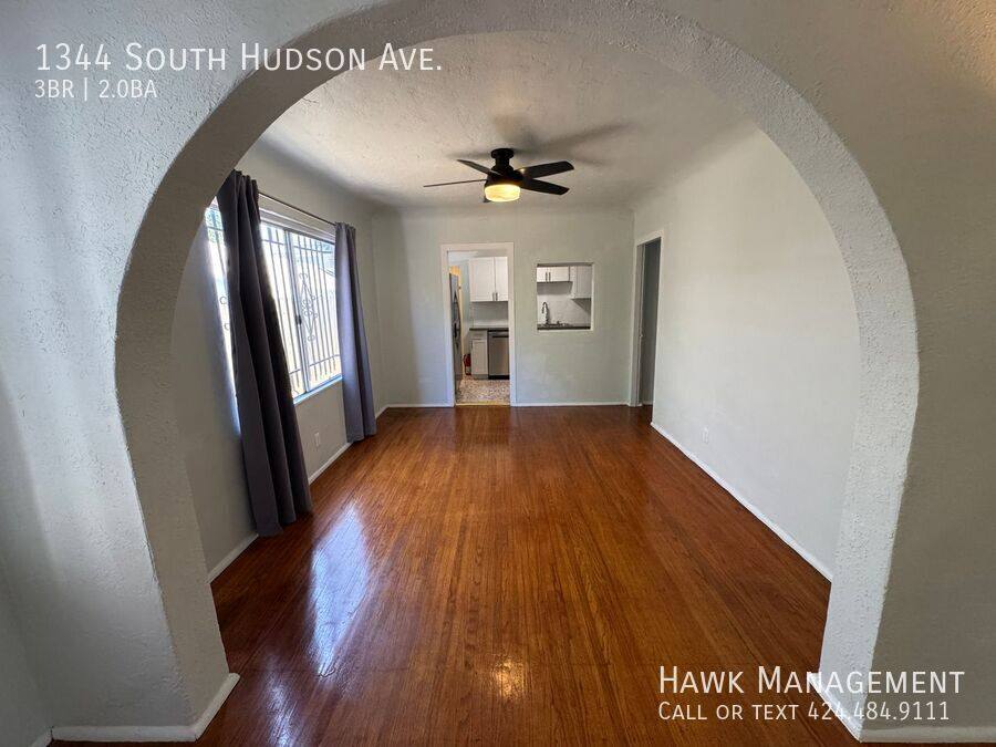 Apartment for rent at 1344 S Hudson Ave, Los Angeles, CA 90019