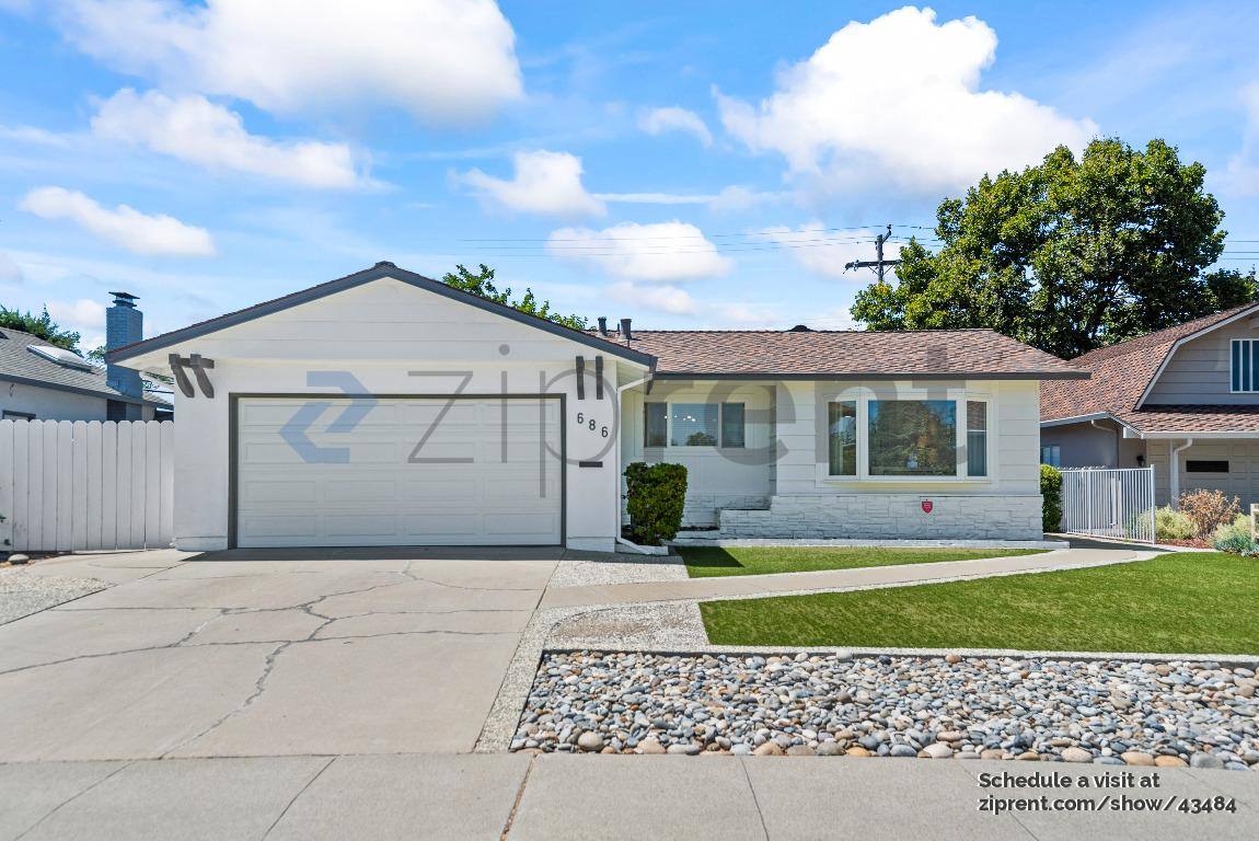 House for rent at 686 Pomeroy Ave, Santa Clara, CA 95051