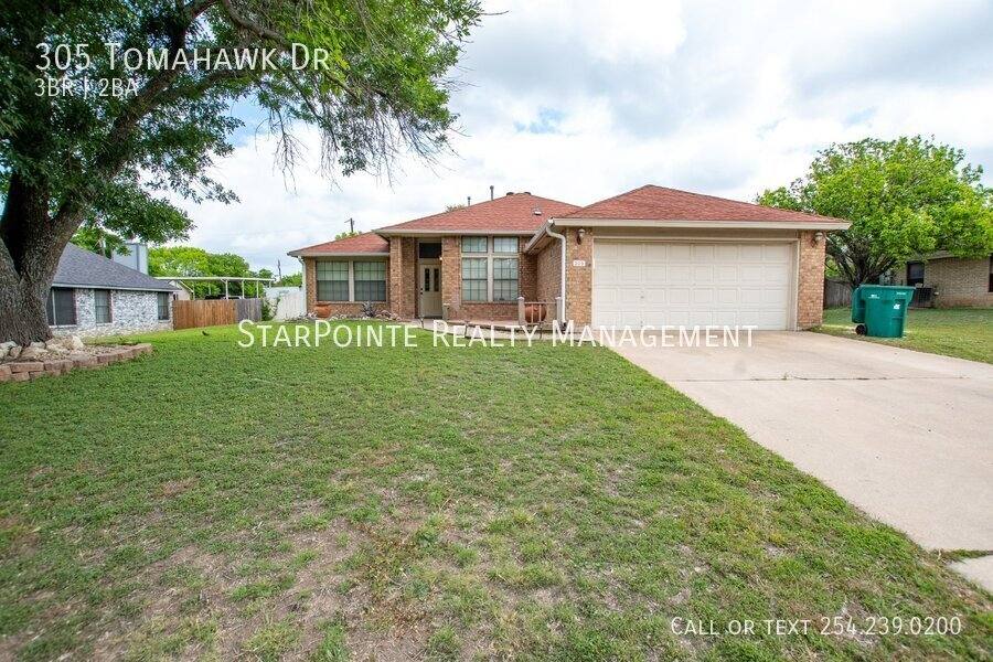 305 Tomahawk Dr, Harker Heights, TX 76548
