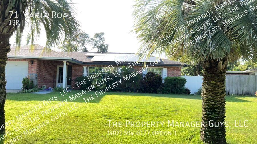Apartment for rent at 71 Marta Rd #EFFICIENCY, Debary, FL 32713