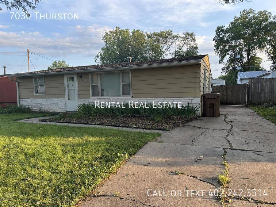 House for rent at 7030 Thurston, Lincoln, NE 68507