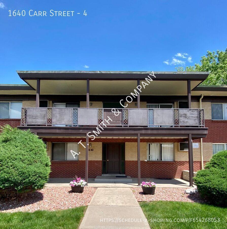 Apartment for rent at 1640 Carr St #4, Denver, CO 80214