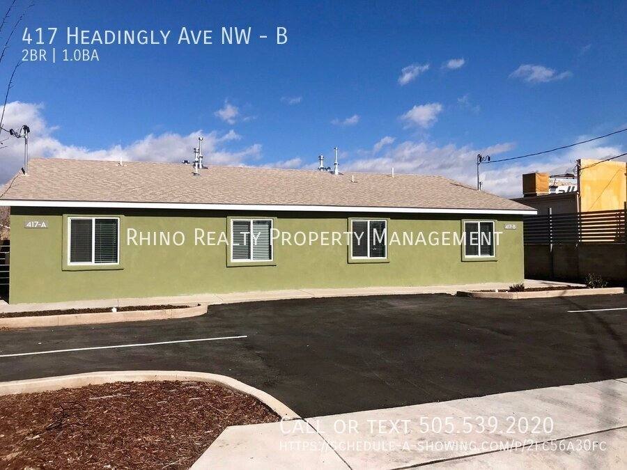 Apartment for rent at 417 Headingly Ave NW #B, Albuquerque, NM 87107