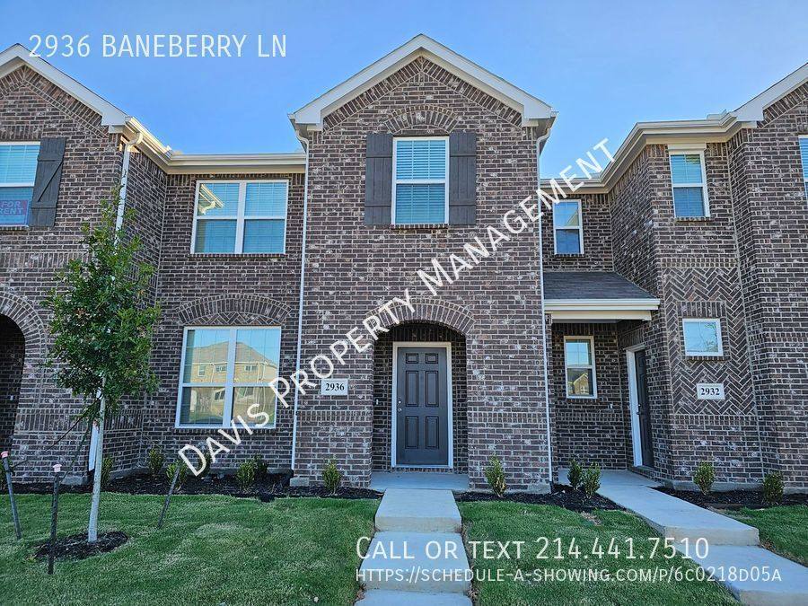 Townhouse for rent at 2936 Baneberry Lane, Mesquite, TX 75150