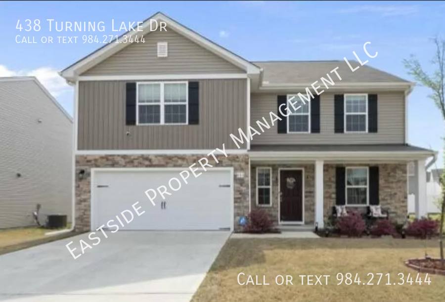 House for rent at 438 Turning Lake Dr, Zebulon, NC 27597