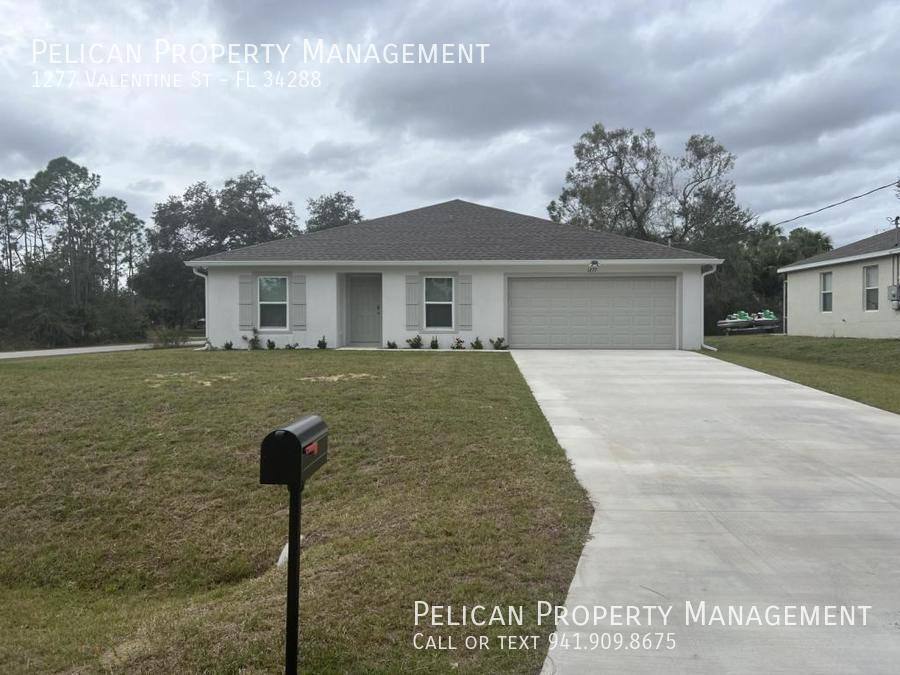 House for rent at 1277 Valentine St, North Port, FL 34288