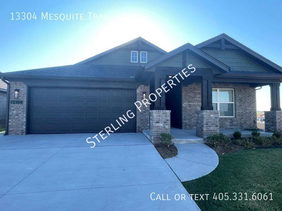 House for rent at 13304 Mesquite Trail, Yukon, OK 73099