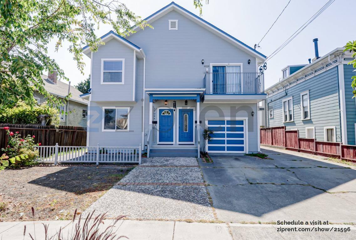 House for rent at 1706 Hibbard St #A, Alameda, CA 94501