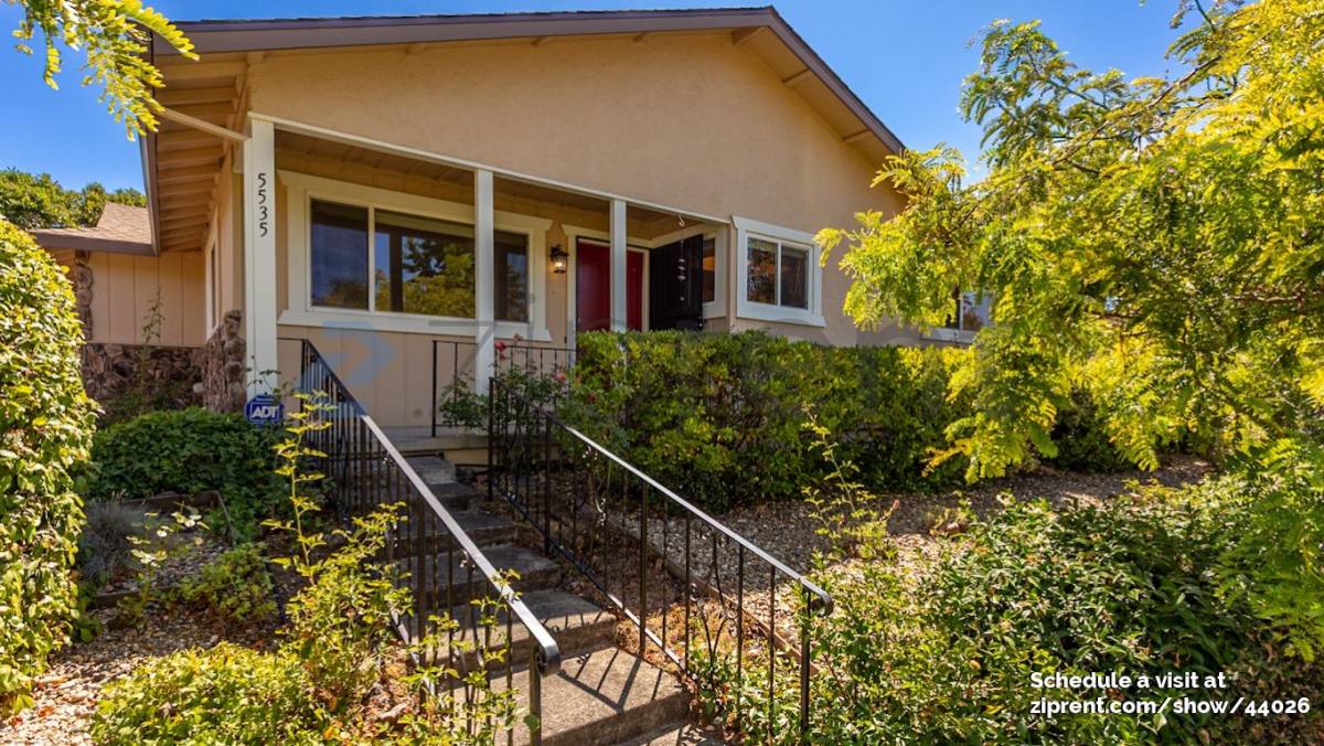 House for rent at 5535 El Encanto Circle, Santa Rosa, CA 95409