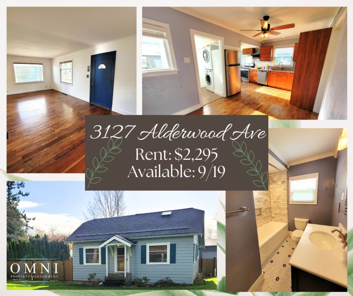 House for rent at 3127 Alderwood Ave, Bellingham, WA 98225