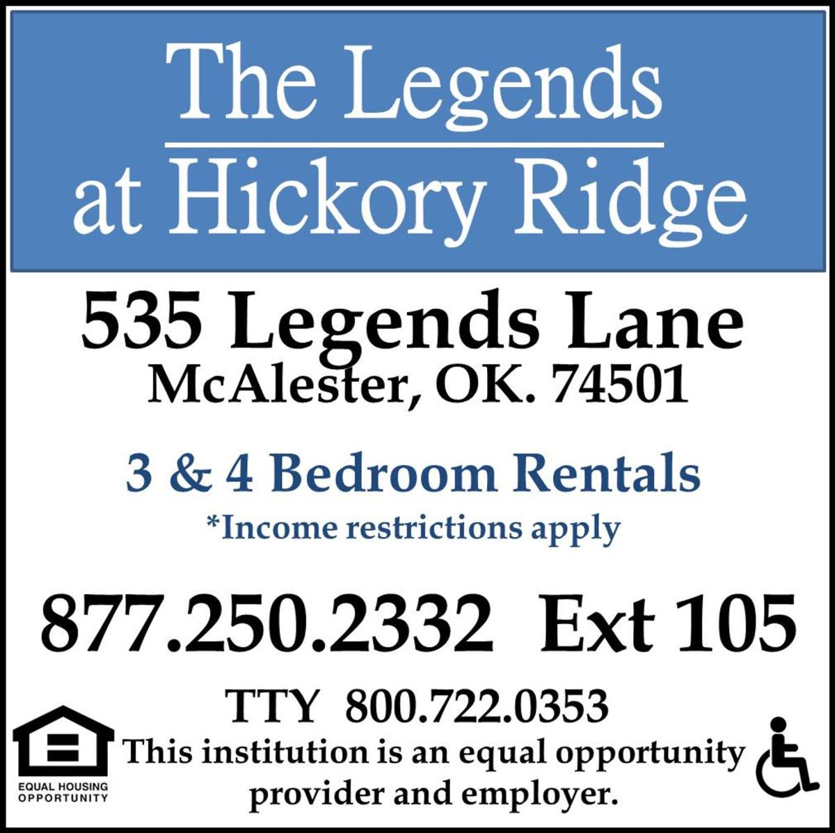 Apartment for rent at 535 Legends Lane, McAlester, OK 74501
