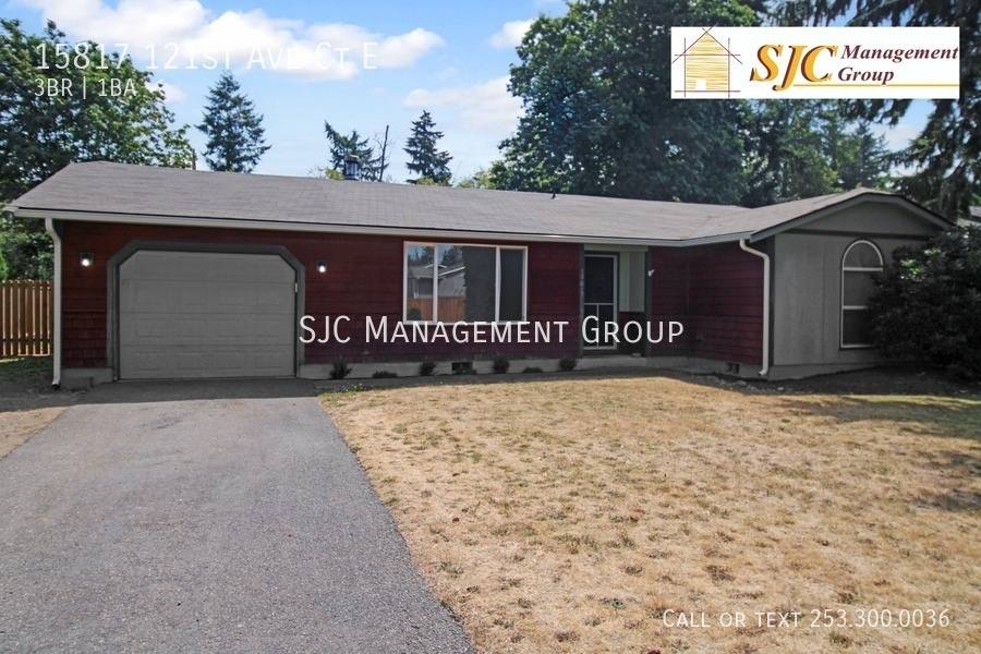 House for rent at 15817 121st Ave Court E, Puyallup, WA 98374