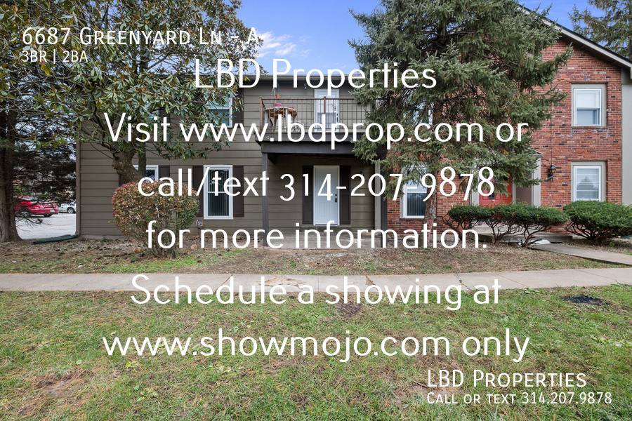 Condo for rent at 6687 Greenyard Lane #A, Florissant, MO 63033