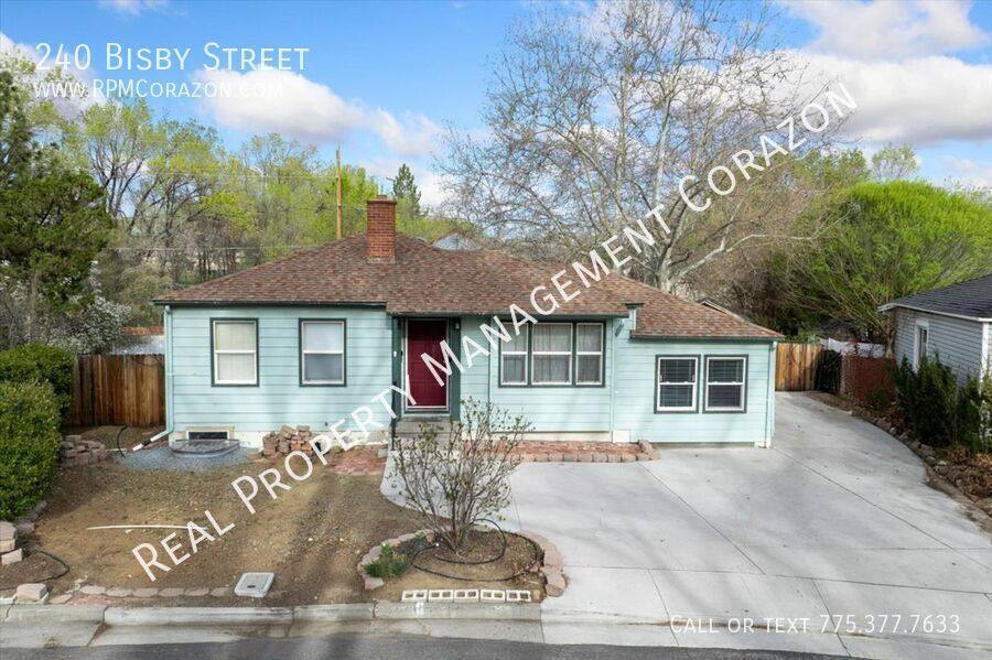 House for rent at 240 Bisby St, Reno, NV 89512
