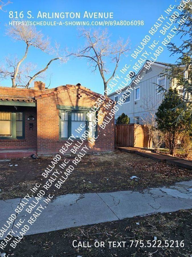 House for rent at 816 S Arlington Ave, Reno, NV 89509