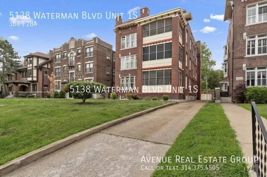Apartment for rent at 5138 Waterman Blvd #1S, Saint Louis, MO 63108