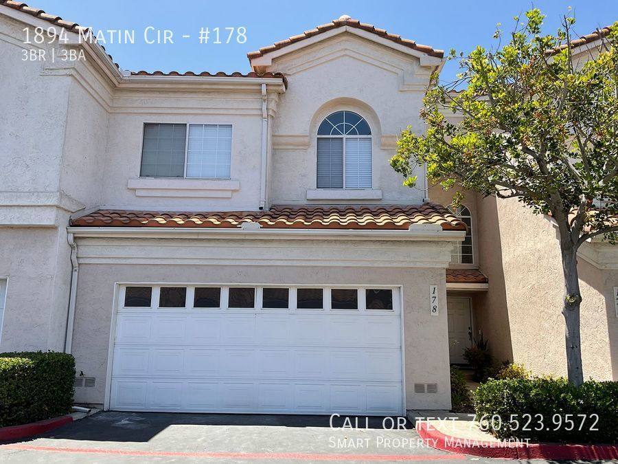 Townhouse for rent at 1894 Matin Circle #178, San Marcos, CA 92069