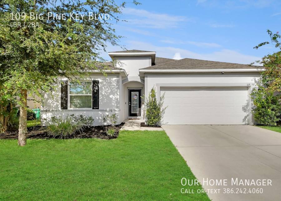 House for rent at 109 Big Pine Key Blvd, Deland, FL 32720
