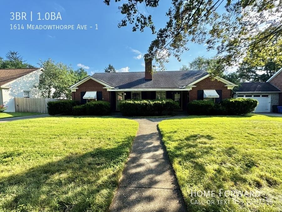 Townhouse for rent at 1614 Meadowthorpe Ave #1, Lexington, KY 40511