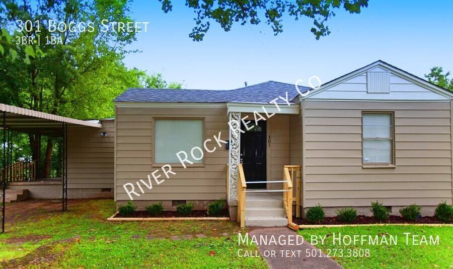 House for rent at 301 Boggs St, North Little Rock, AR 72117