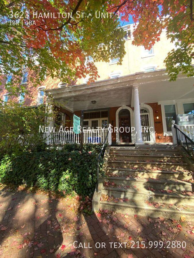 Apartment for rent at 3623 Hamilton St #1, Philadelphia, PA 19104