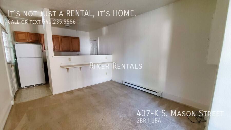 Apartment for rent at 437-K S Mason St, Harrisonburg, VA 22801