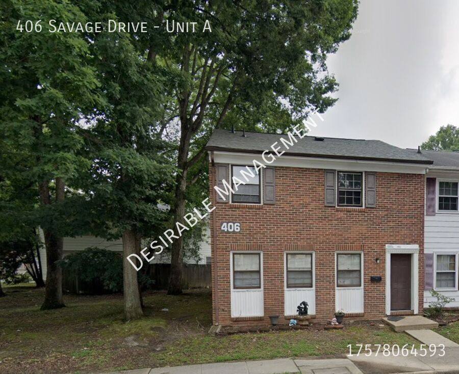 Townhouse for rent at 406 Savage Dr #A, Newport News, VA 23602