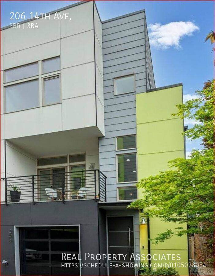 Townhouse for rent at 206 14th Ave, Seattle, WA 98122