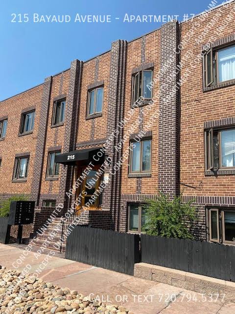 Apartment for rent at 215 Bayaud Ave #7, Denver, CO 80209