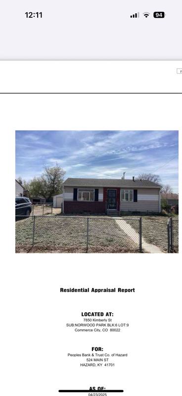 House for rent at 7850 Kimberly St, Commerce City, CO 80022