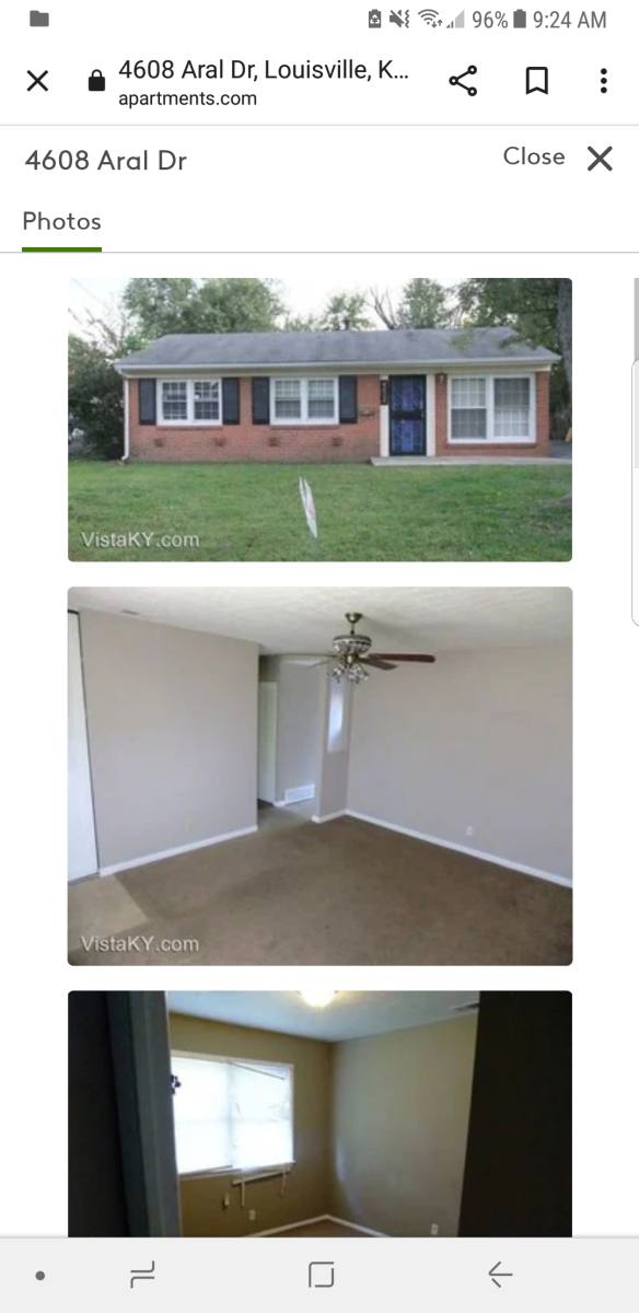 House for rent at 4608 Aral Dr, Louisville, KY 40219