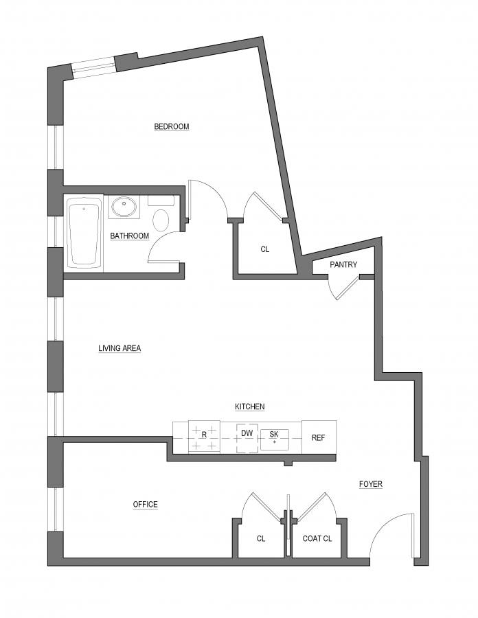 Apartment for rent at 111 Bank St Ny #3K, New York, NY 10014
