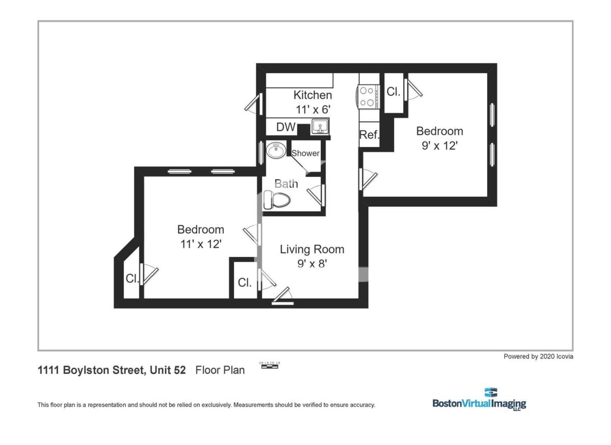Apartment for rent at 1101 Boylston #52, Boston, MA 02115