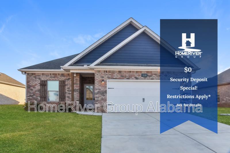 House for rent at 210 John Harold Dr, Meridianville, AL 35759