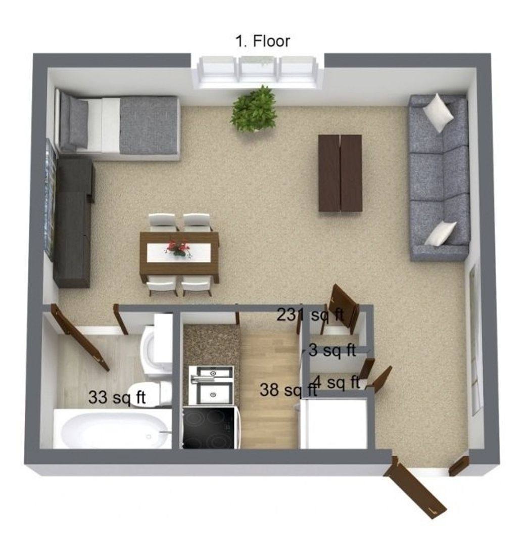 Apartment for rent at 1939 College St, Cedar Falls, IA 50613
