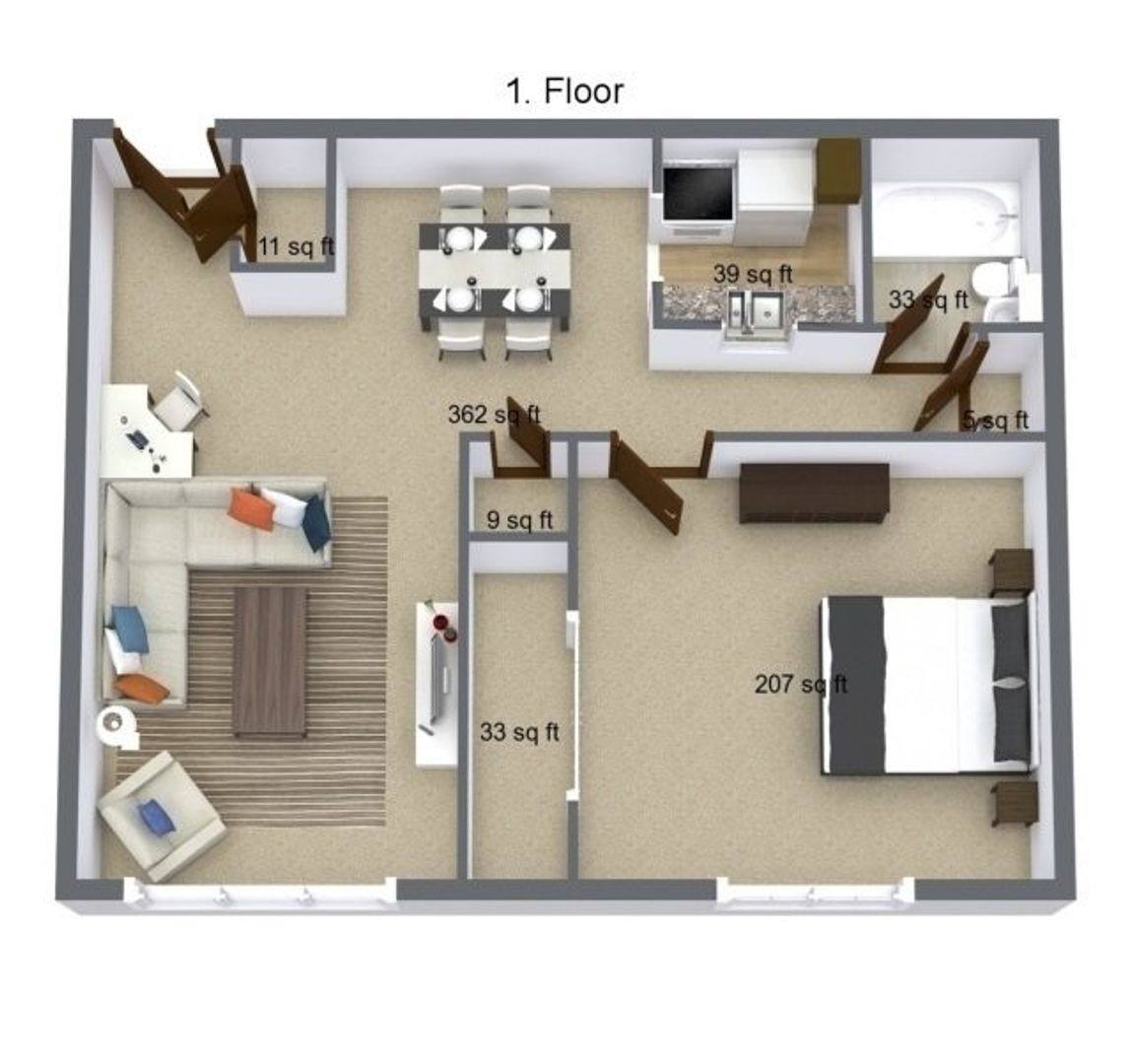 Apartment for rent at 1939 College St, Cedar Falls, IA 50613