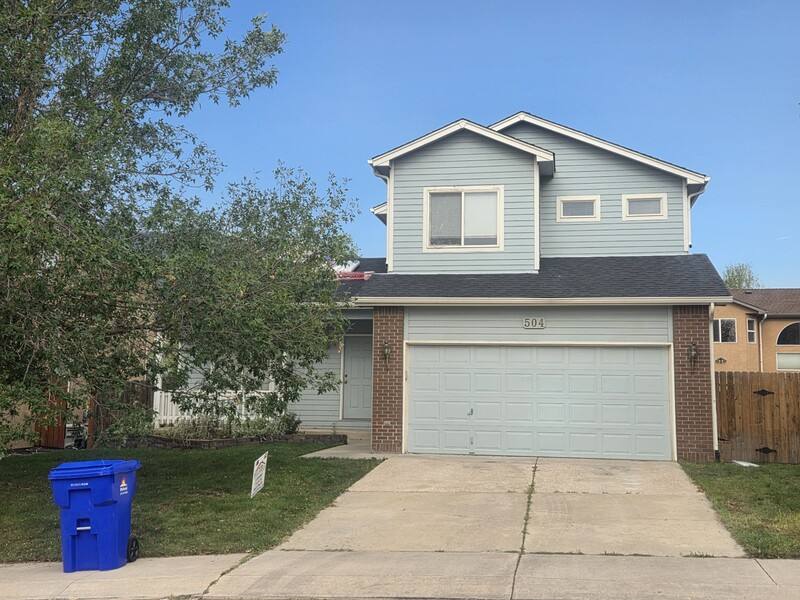 House for rent at 504 Pyrite Terrace, Colorado Springs, CO 80905