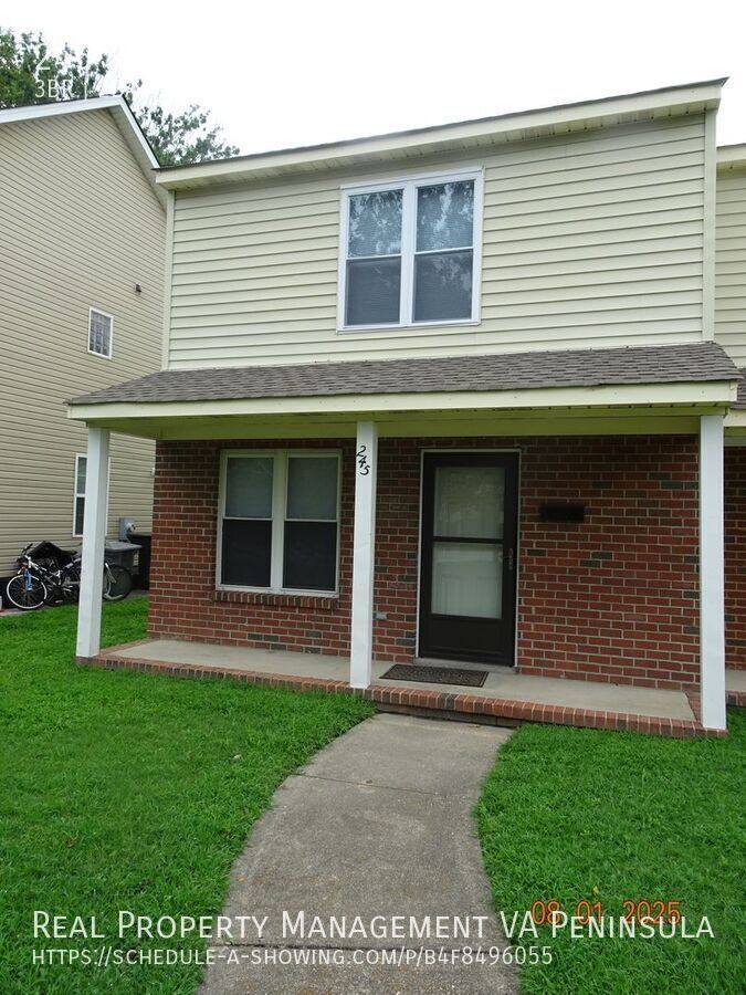 House for rent at 245 Settlers Landing Rd, Hampton, VA 23669