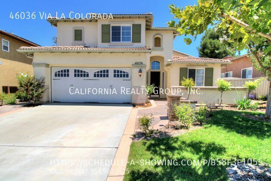 House for rent at 46036 Via La Colorada, Temecula, CA 92592