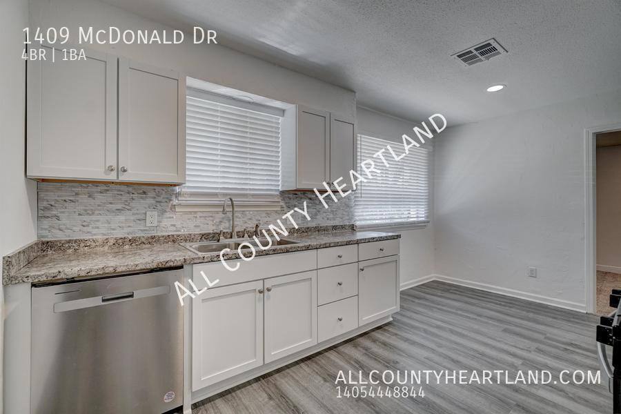 House for rent at 1409 McDonald Dr, Oklahoma City, OK 73130