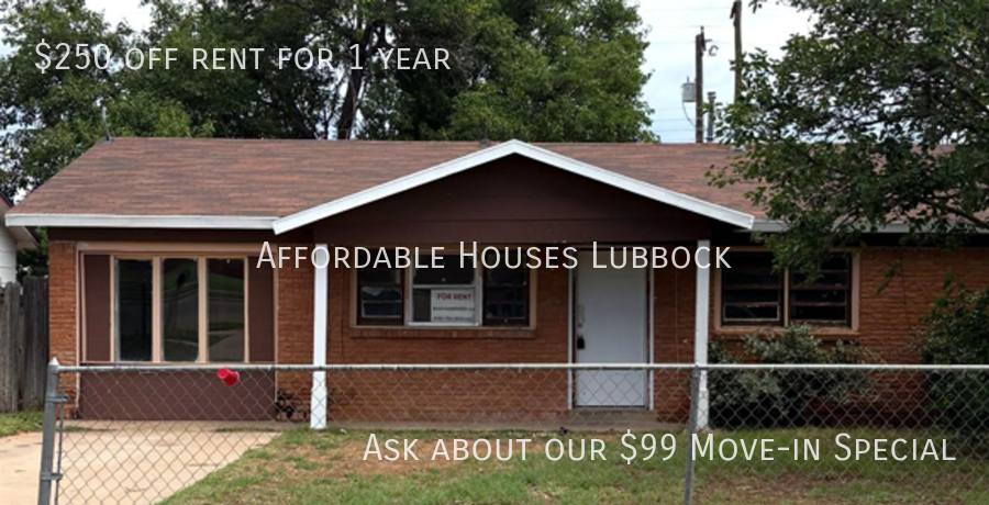 House for rent at 1933 E Colgate St, Lubbock, TX 79403