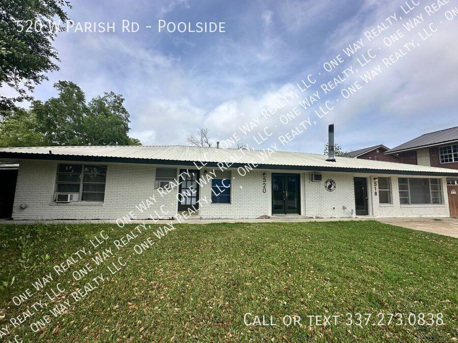 Apartment for rent at 520 W Parish Rd #POOLSIDE, Sulphur, LA 70663